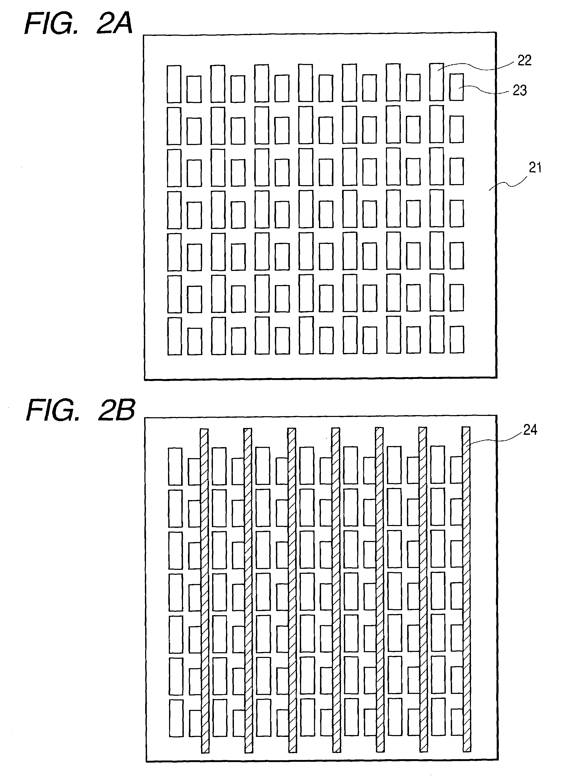 Electron-emitting device having a fissure to increase electron emission efficiency