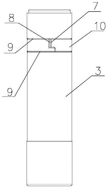 Sealing method for container