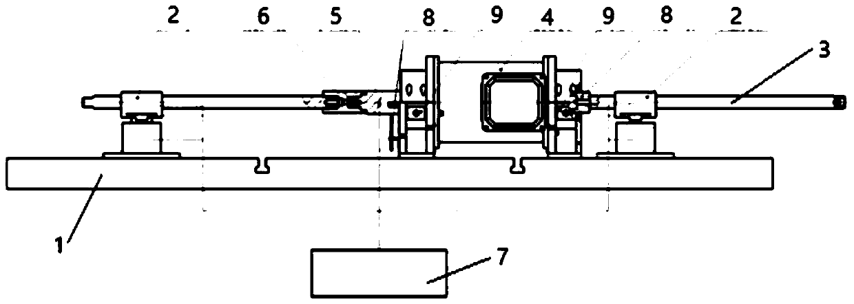 Permanent magnet motor rotor mounting system and mounting method