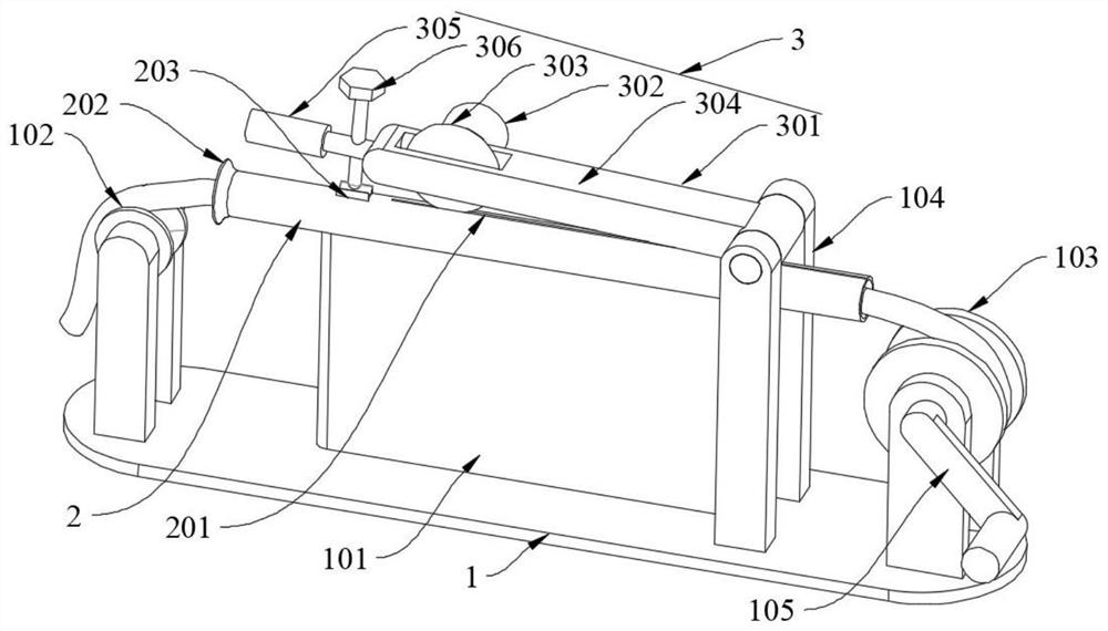 Cable stripping device for electric power construction