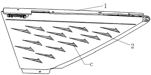 Automobile lamp light-emitting structure and automobile