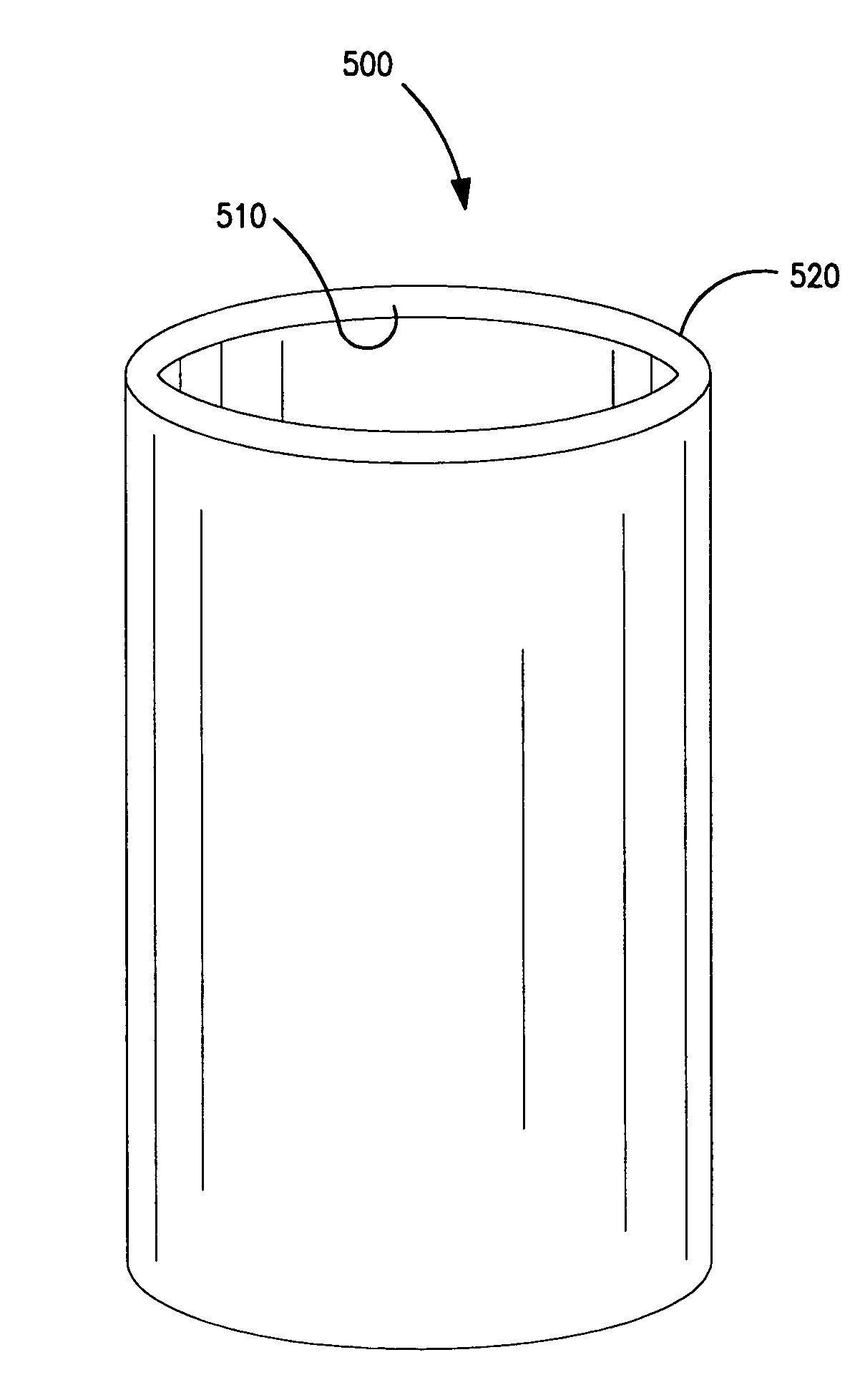Conductive tube for use as a reflectron lens