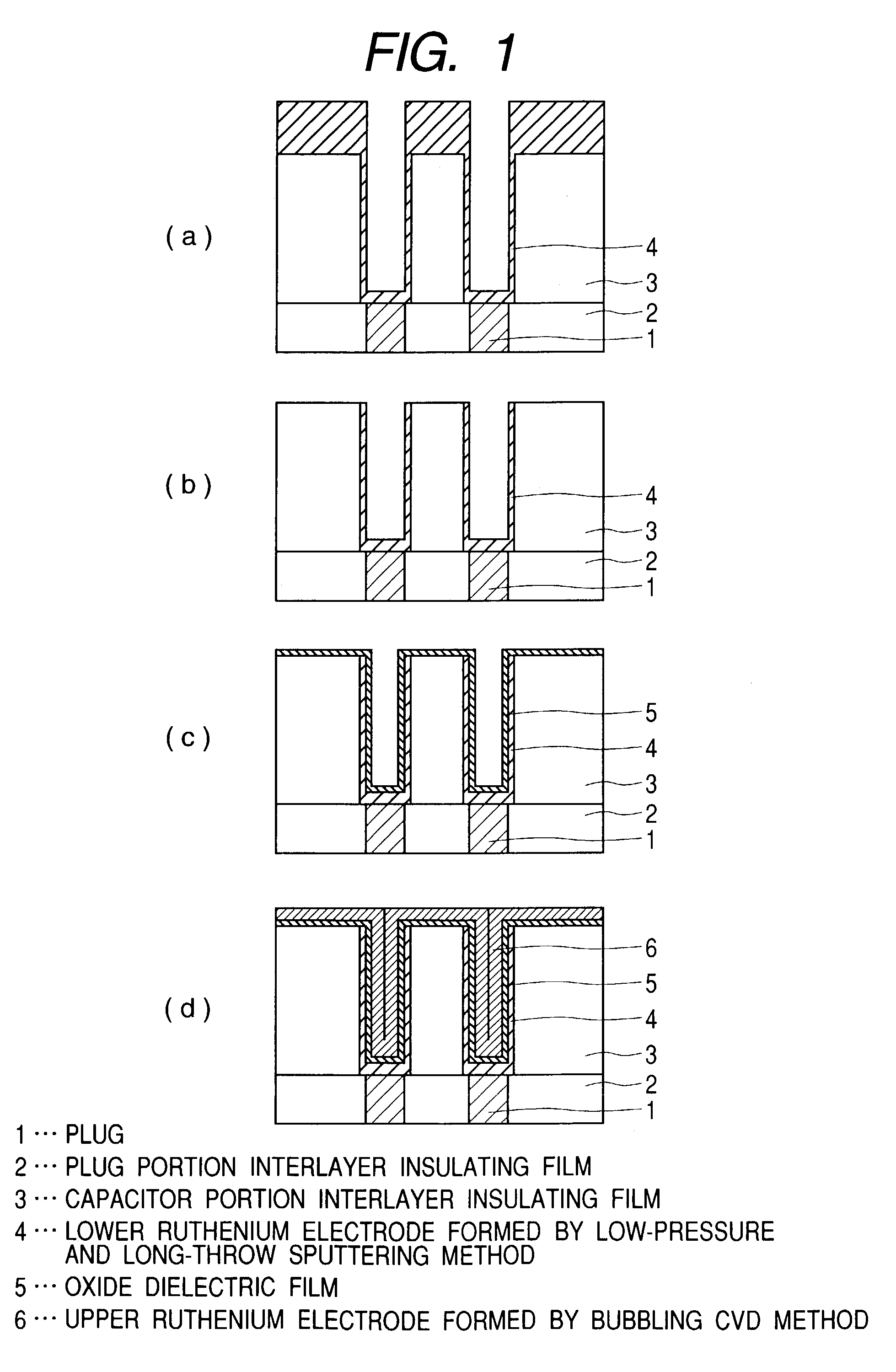 Method for manufacturing a ruthenium film for a semiconductor device