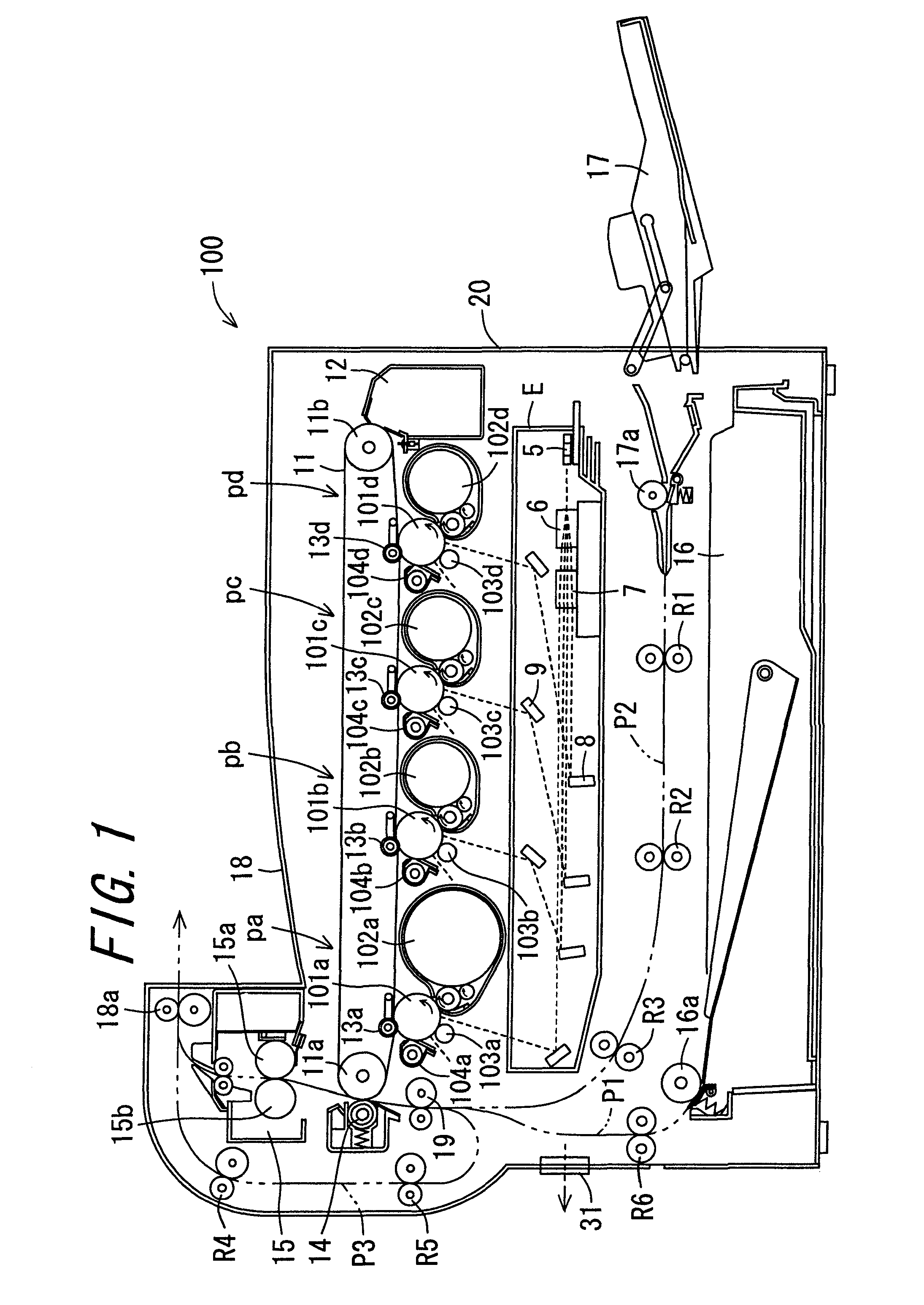 Exhaust device, image forming apparatus including the same, recording medium on which control program for exhaust device is recorded