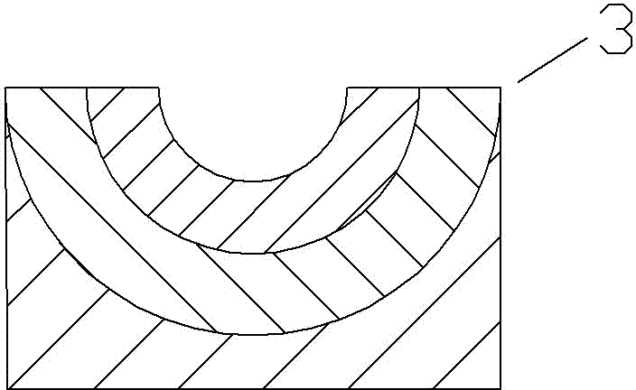 Transmission mechanism with multiple chute inclined surfaces