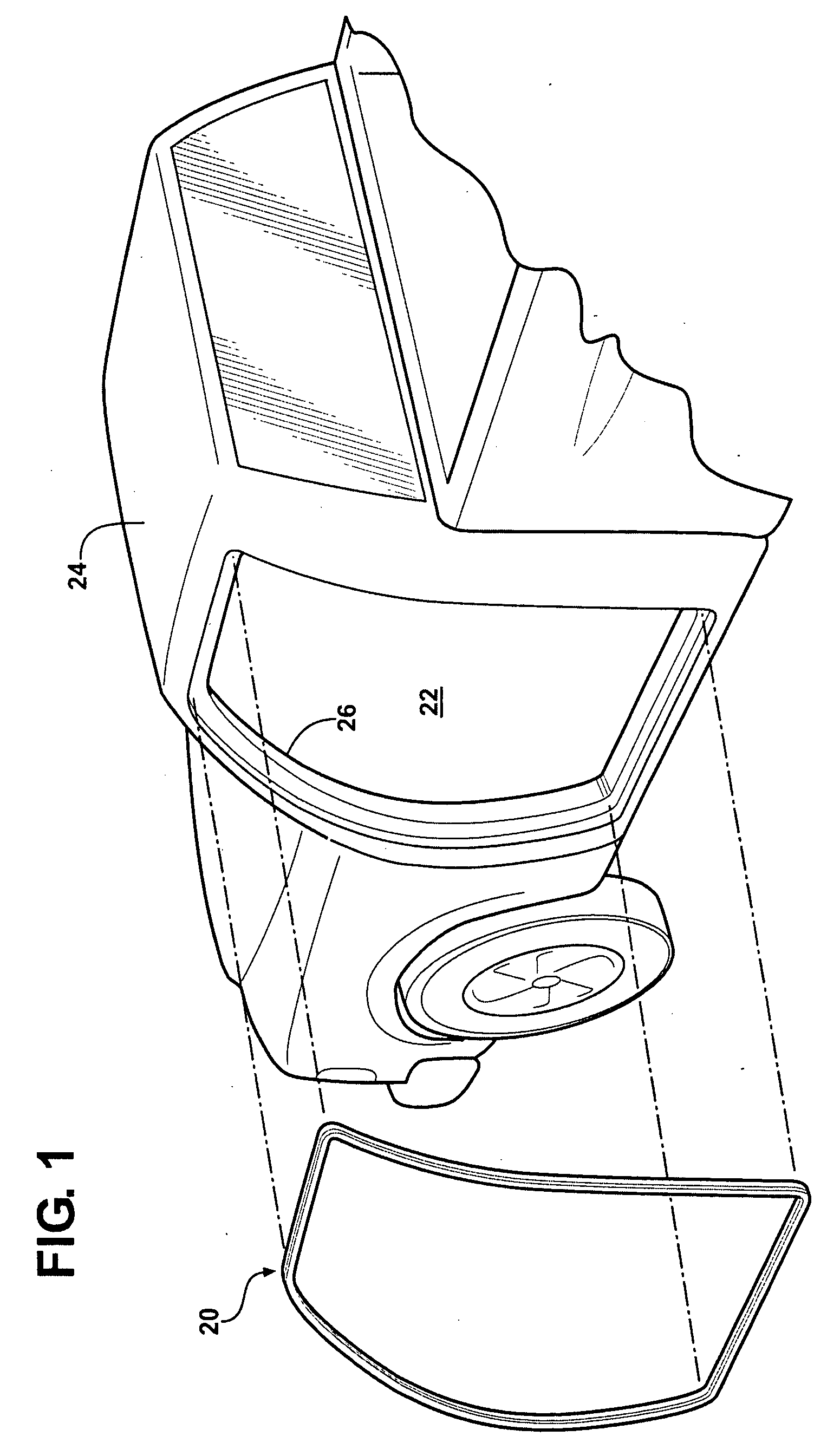 Mechanically stiffened weatherseal carrier