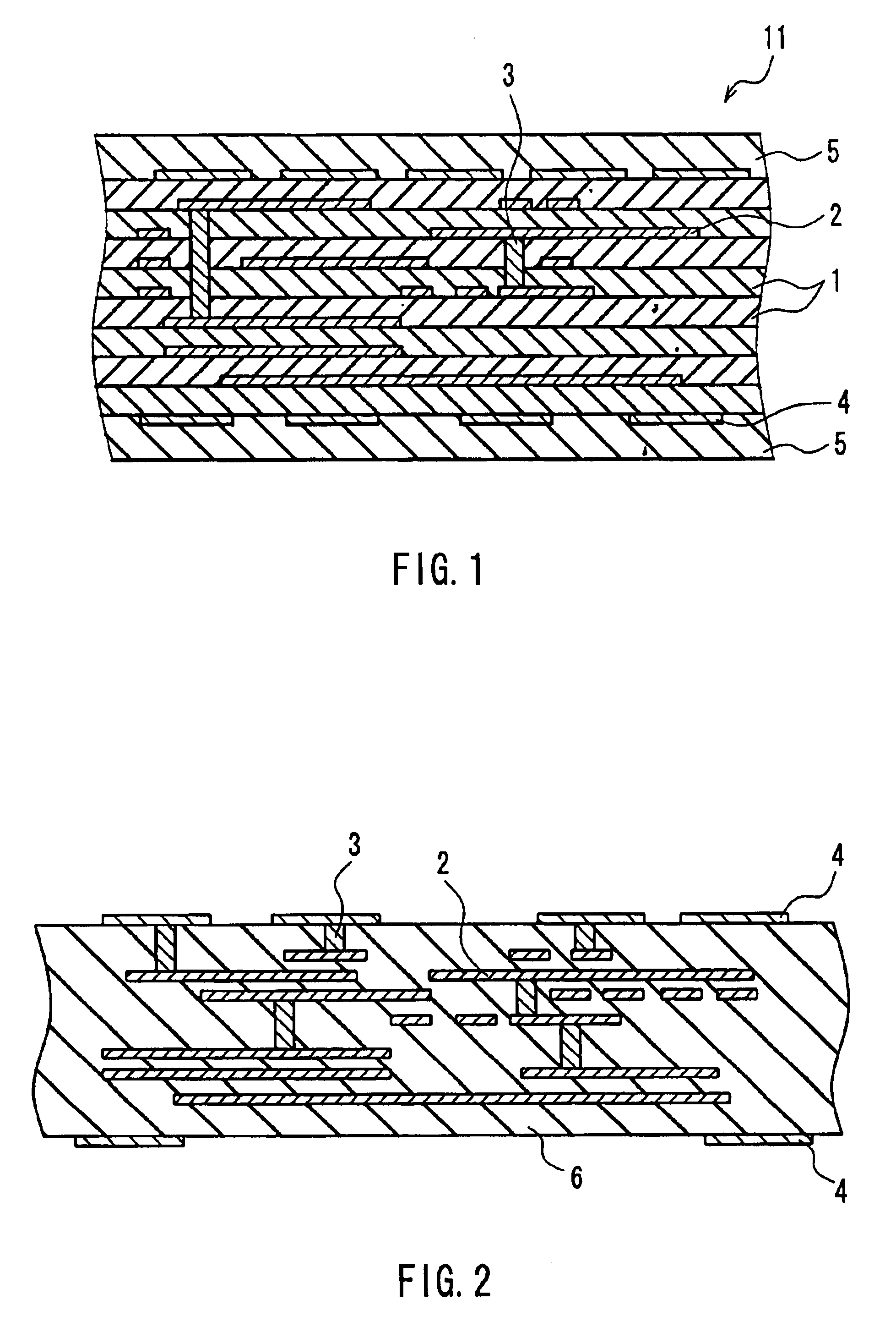Multilayer ceramic substrate and method for manufacturing the same