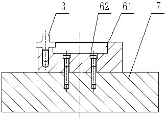 A kind of anti-lifting thrust sliding bearing device