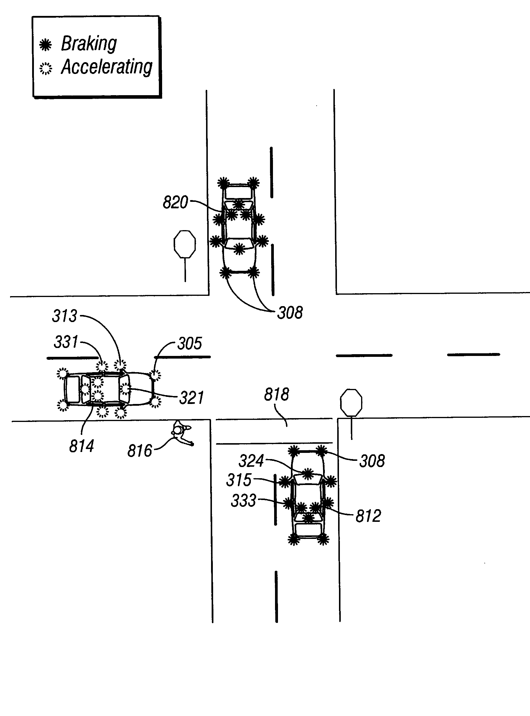 Method for a changing safety signaling system