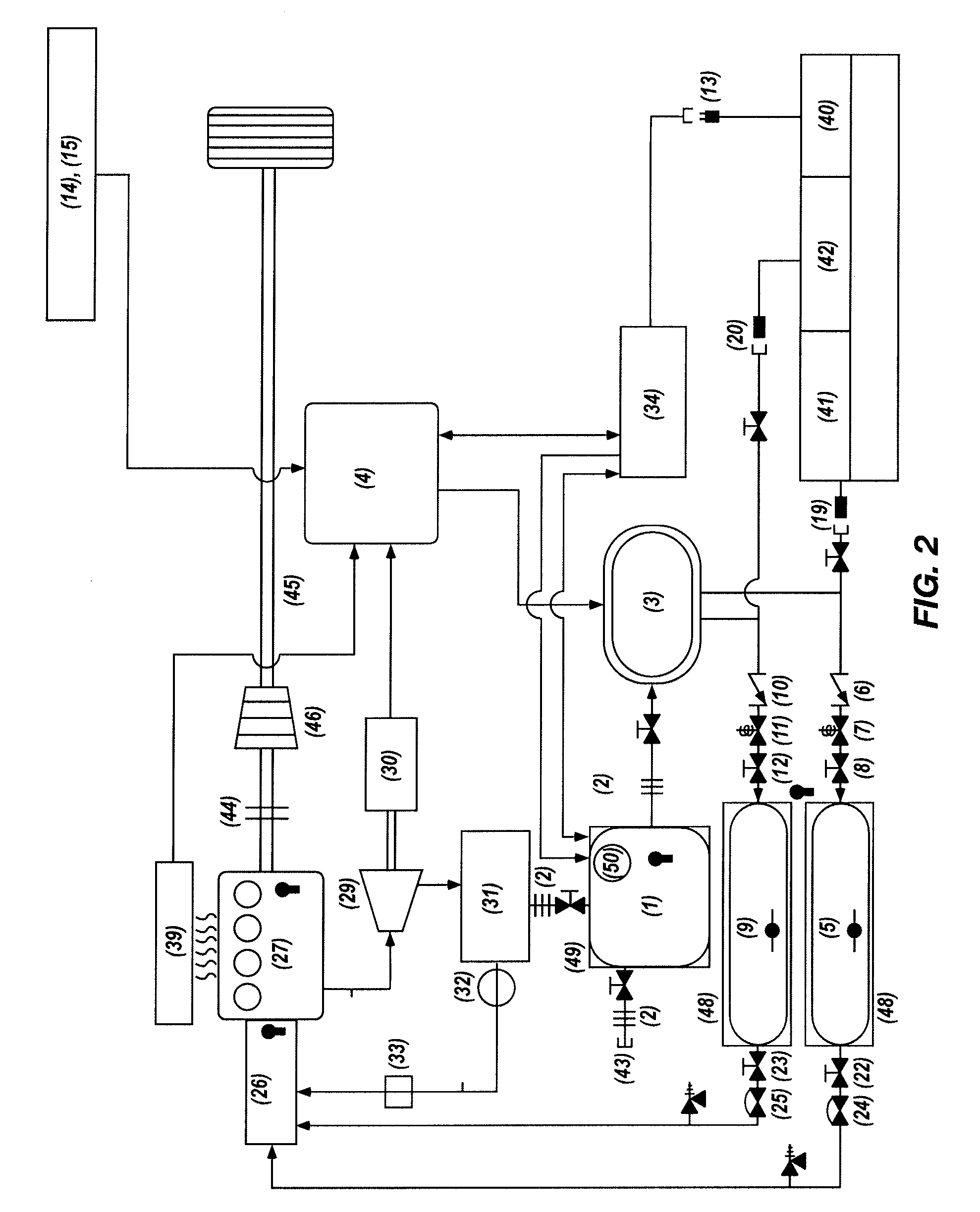 Partially Self-Refueling Low Emissions Vehicle and Stationary Power System