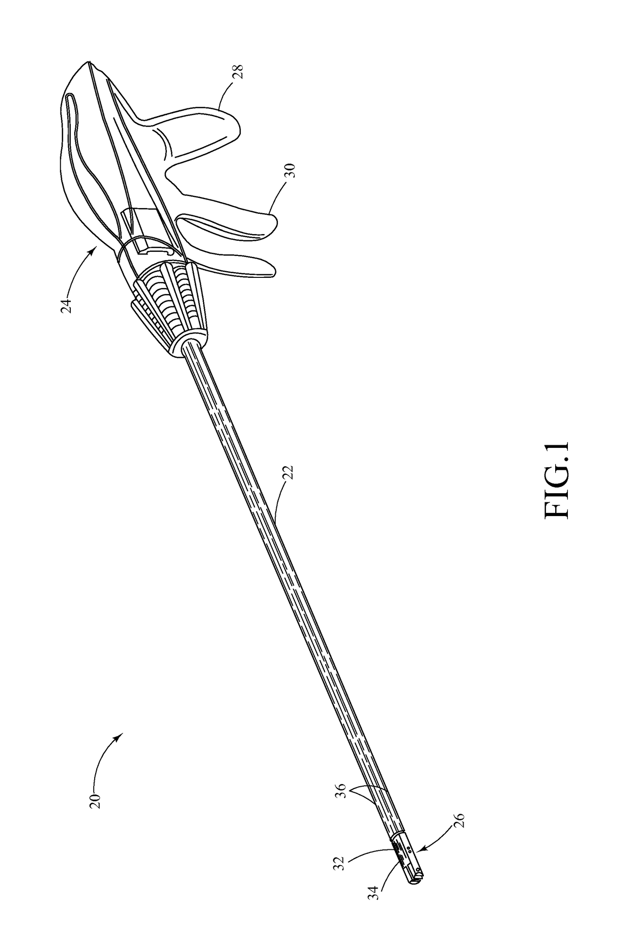 Laparoscopic suture device with release mechanism