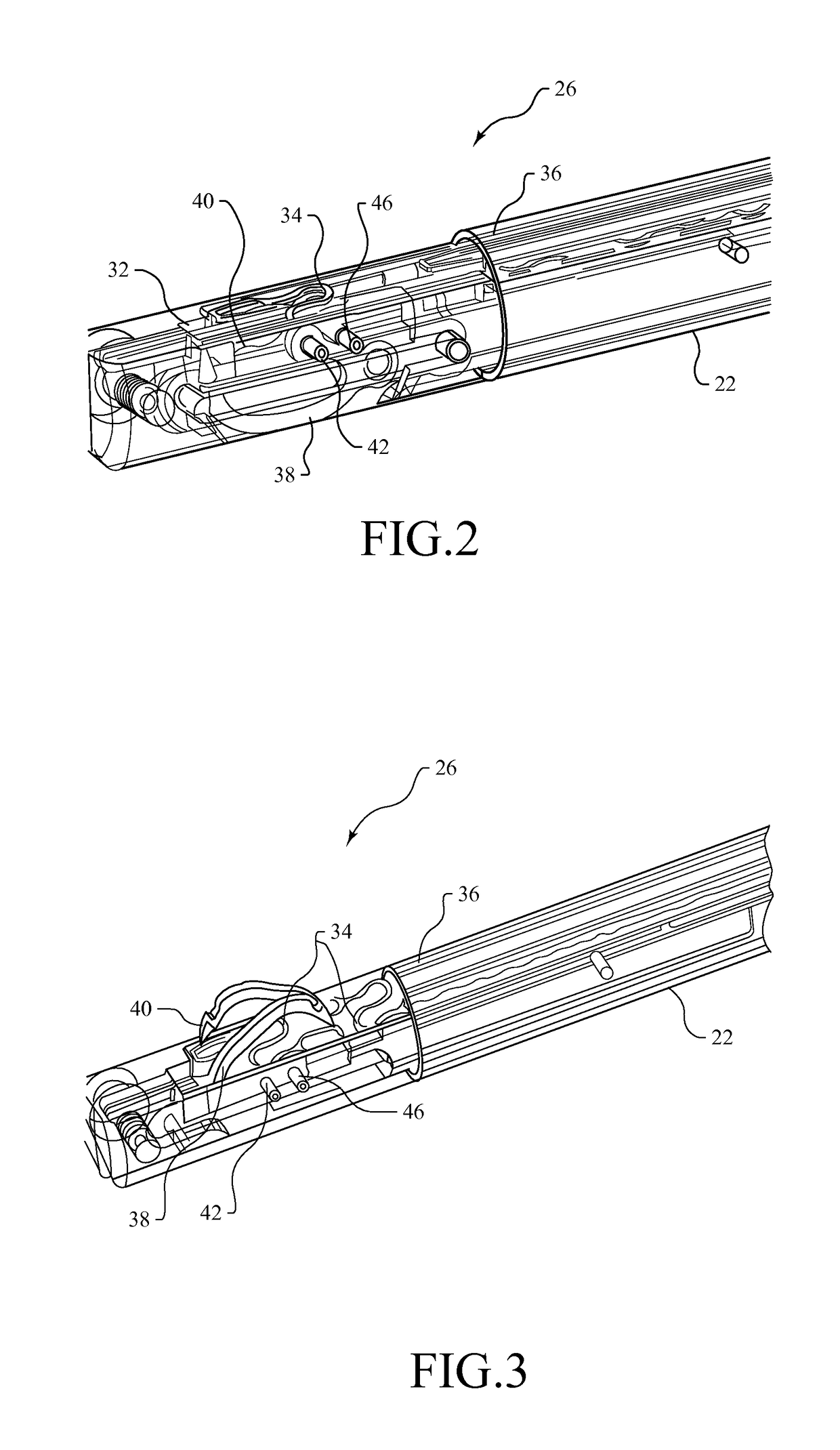 Laparoscopic suture device with release mechanism