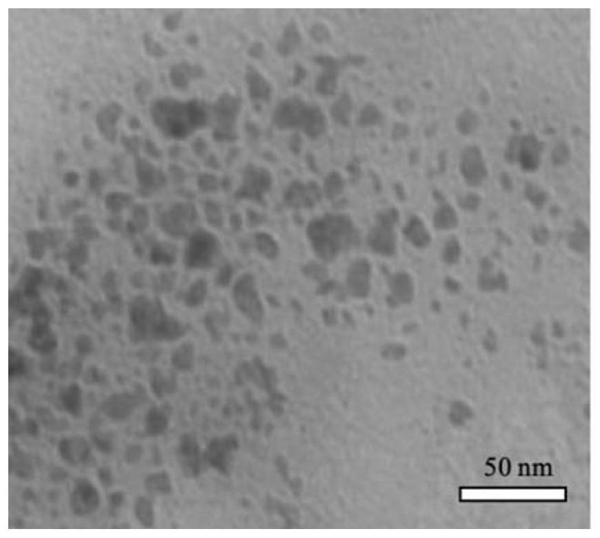 Gadolinium-functionalized copper sulfide nanoparticle and preparation method and application thereof