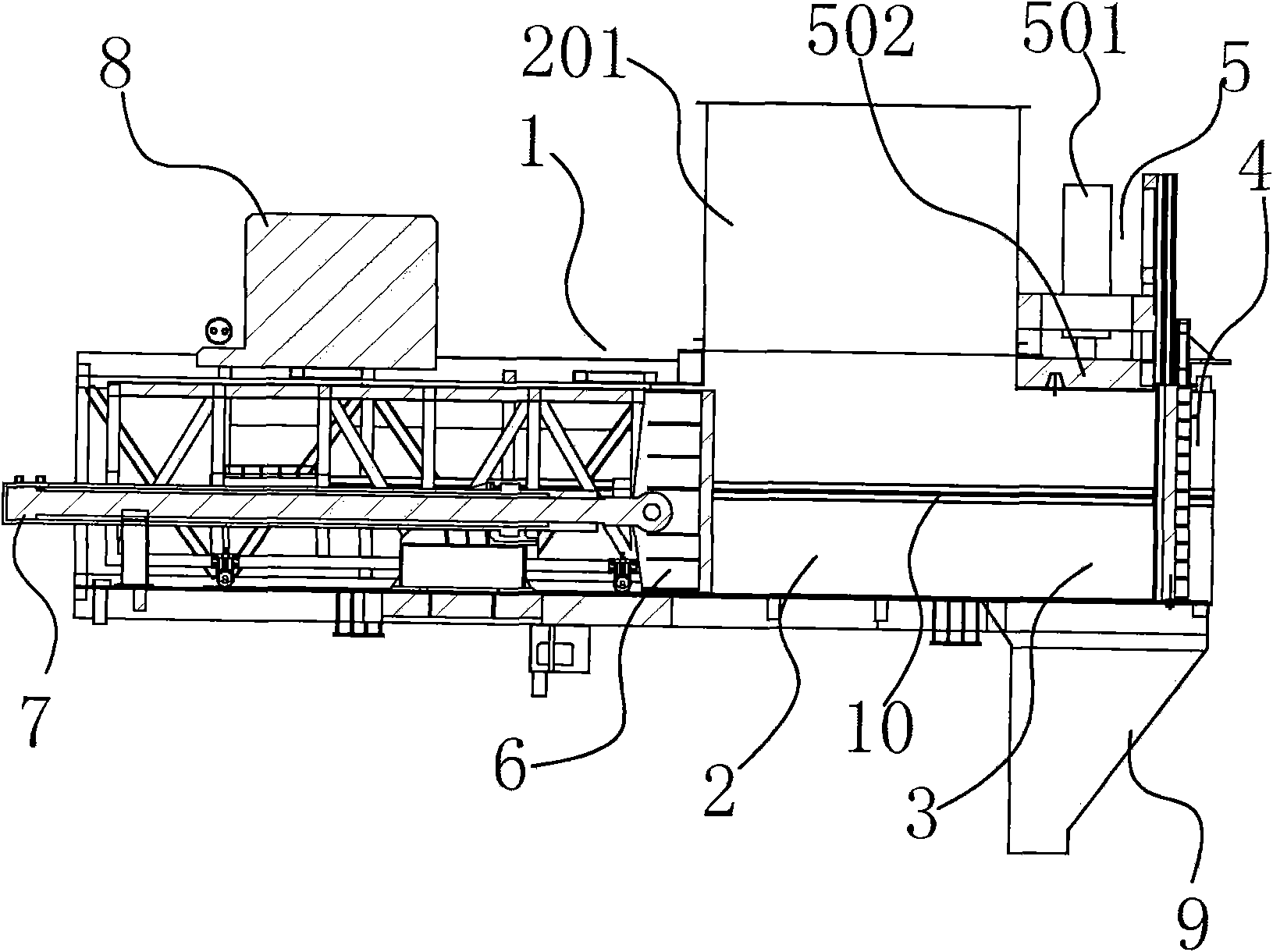 Bidirectional filter pressing dehydrator