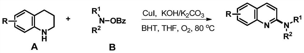 A kind of 2-alkylaminoquinoline compound for preventing and treating Candida albicans and its preparation method and application
