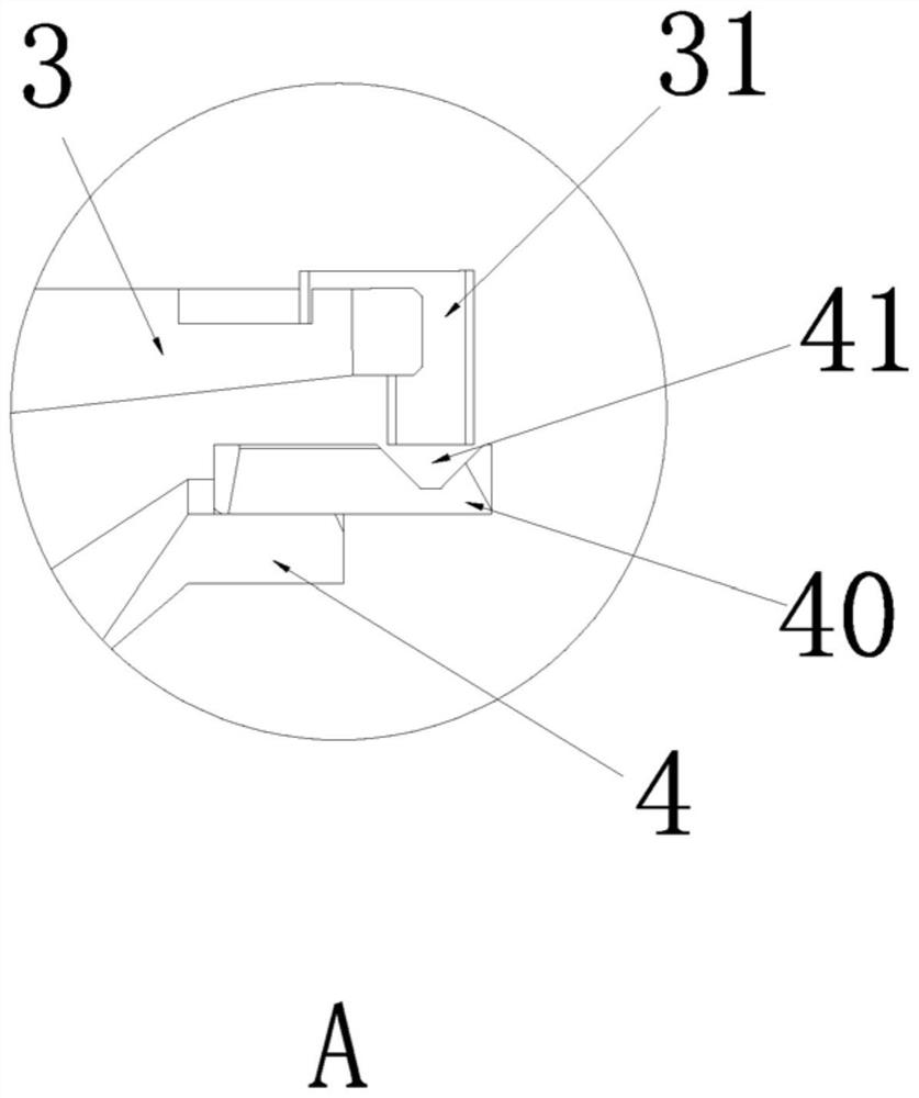 Material bar pressing and holding mechanism