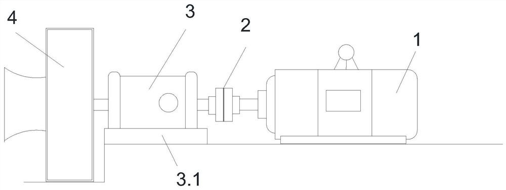 Energy-saving high-pressure fluidization fan device for circulating fluidized bed boiler