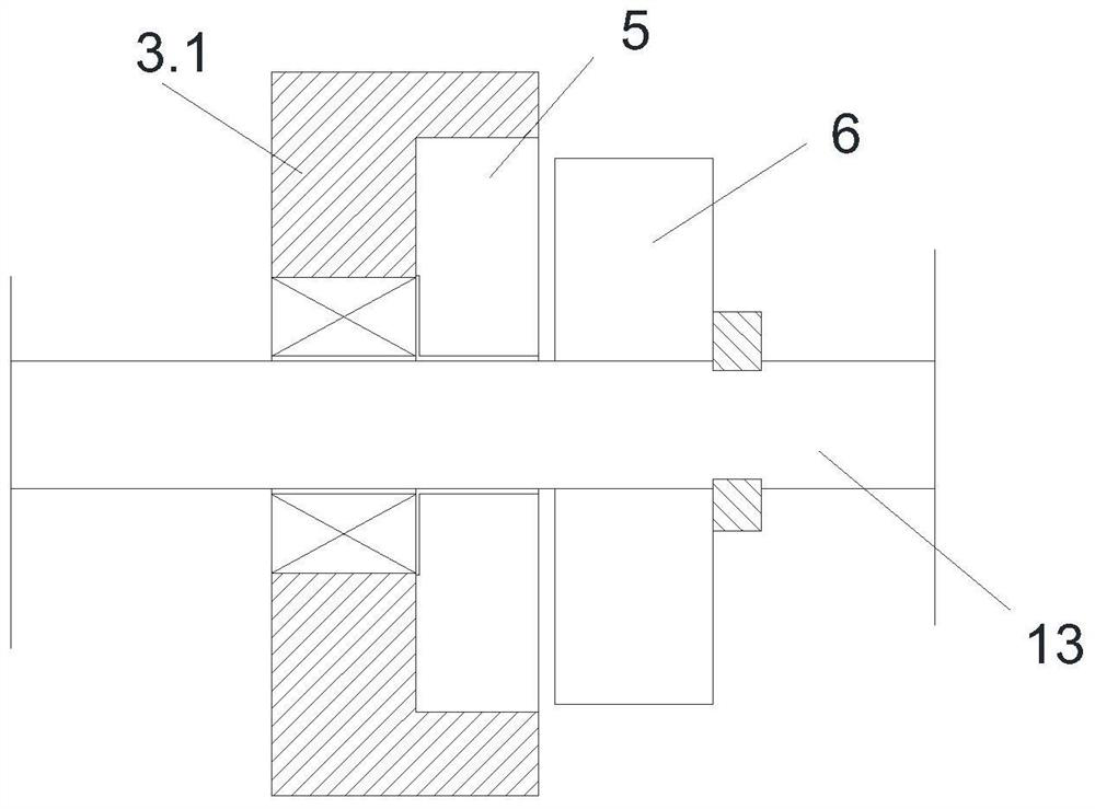 Energy-saving high-pressure fluidization fan device for circulating fluidized bed boiler