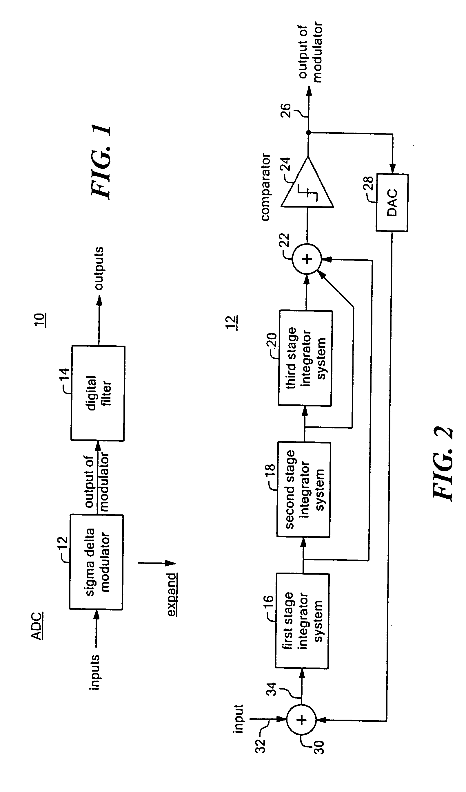 Switched capacitor integrator system