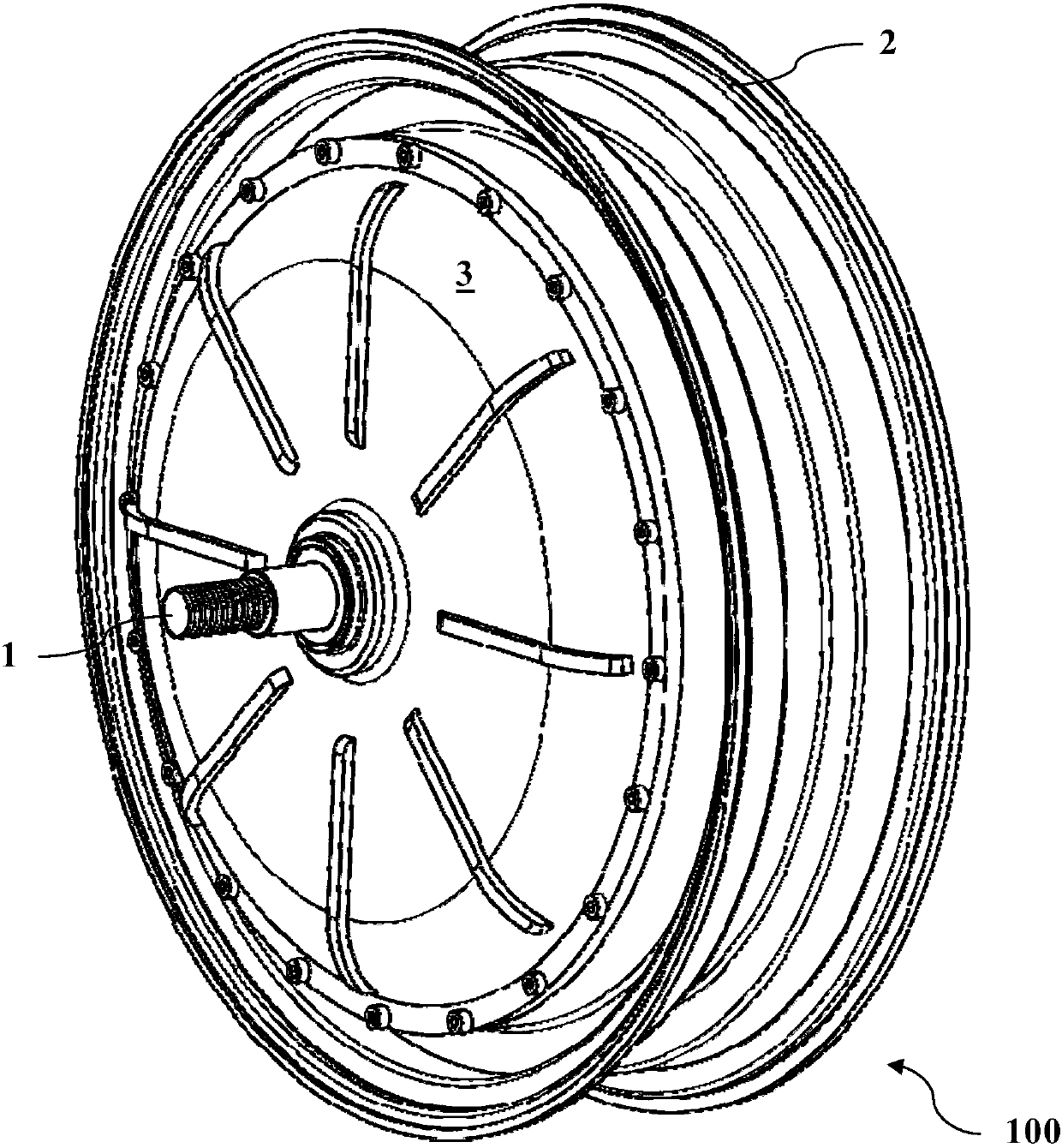 Variable-speed driving system