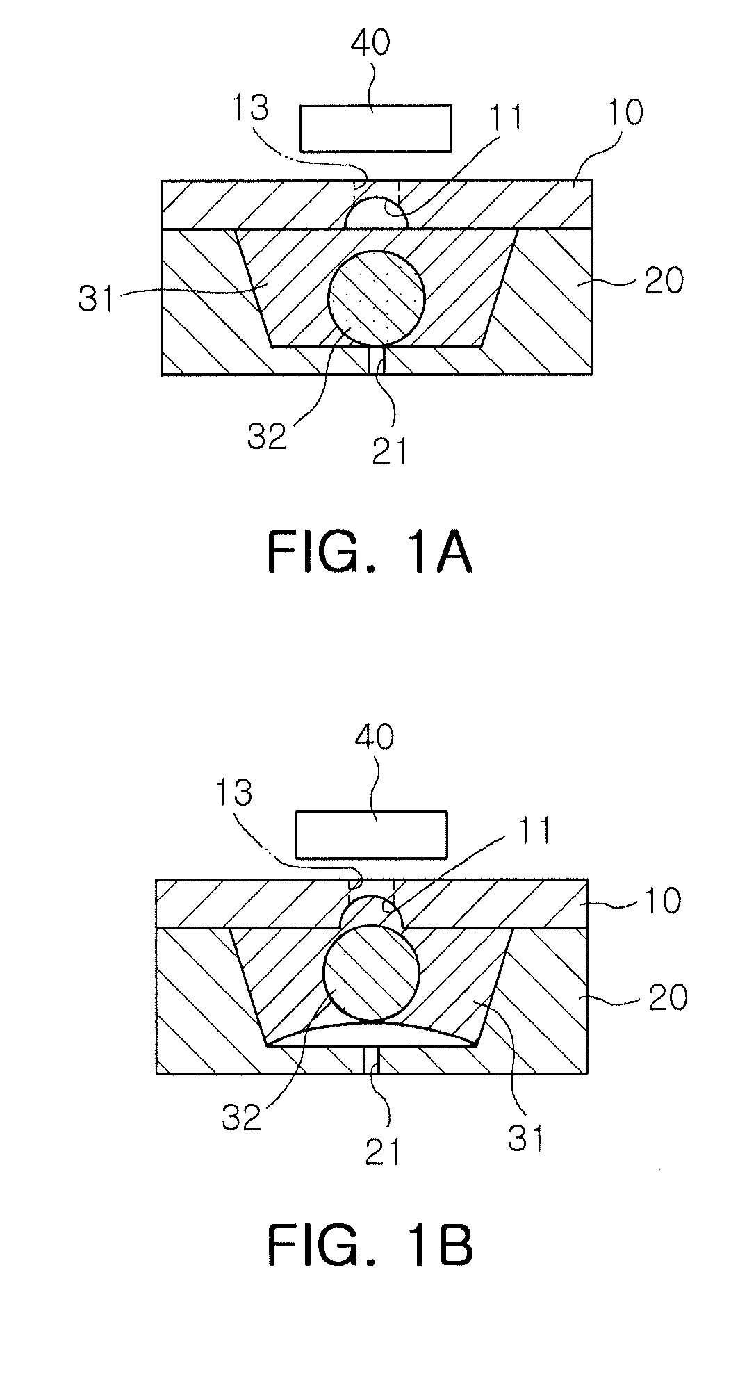 Magnetic microvalve using metal ball and method of manufacturing the same