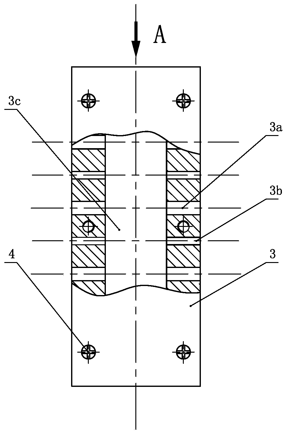 A device and method for making needle point defects for cable testing
