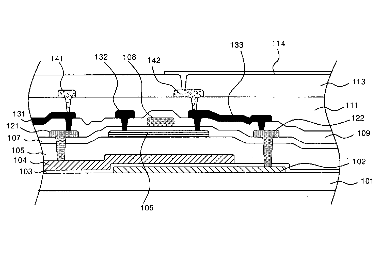 Liquid Crystal Panel Using the Film Transistor and Manufacturing Methods of the Same