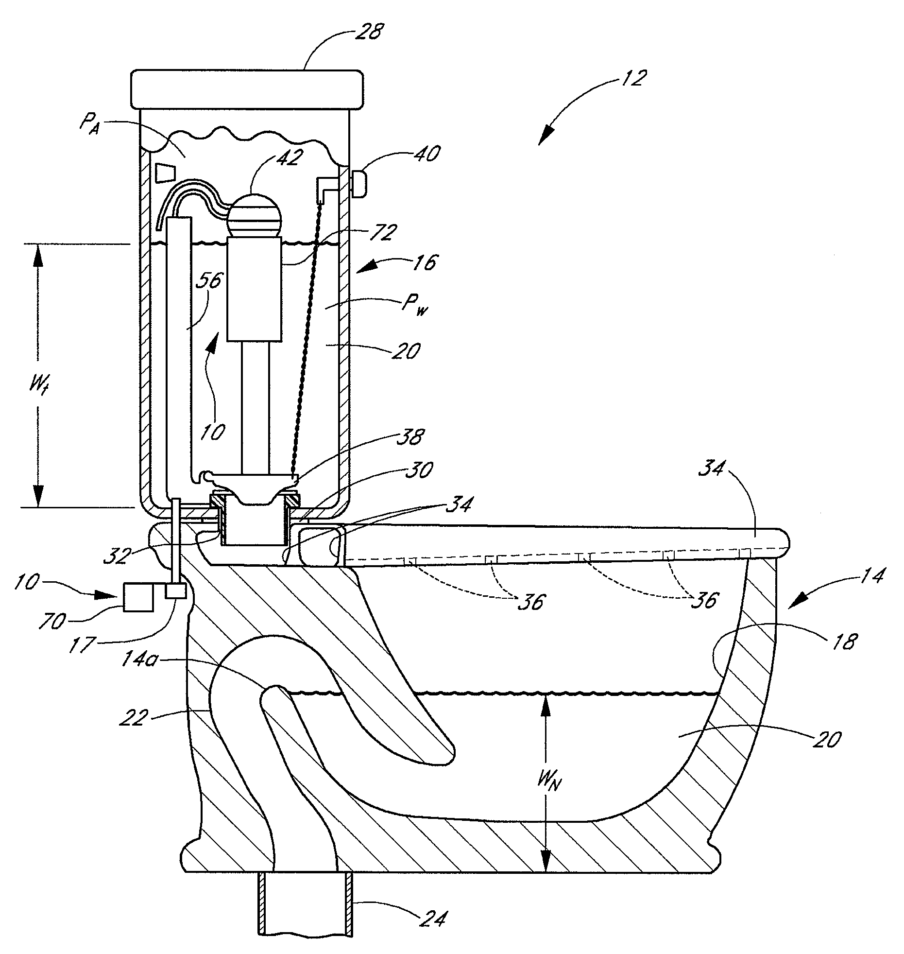 Toilet overflow prevention system and method