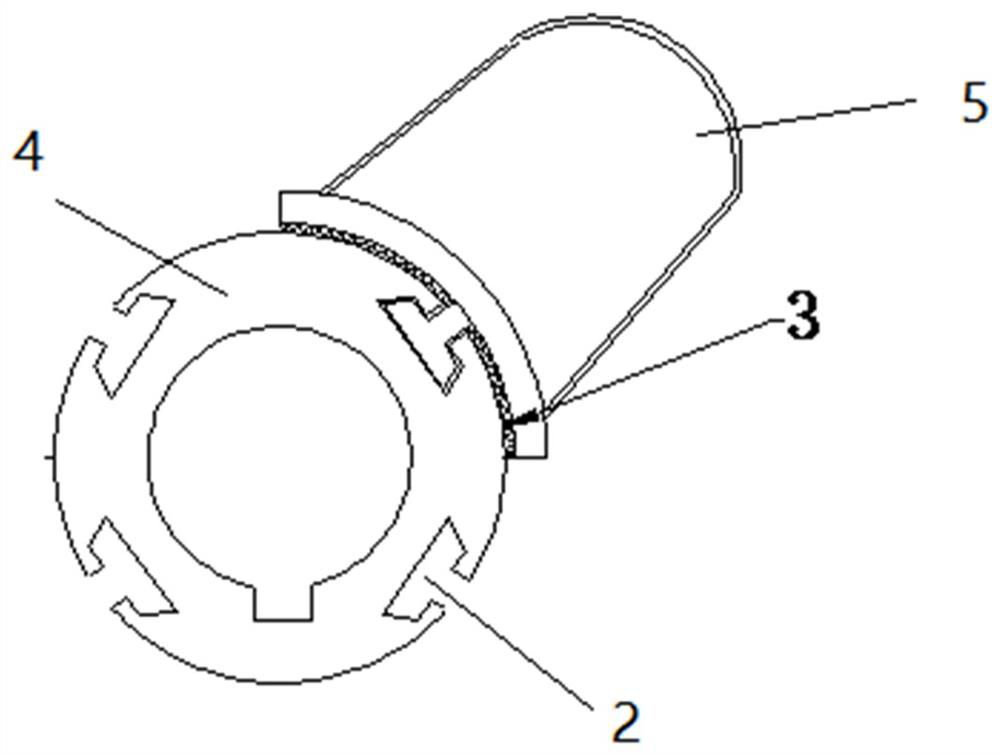 A carbon fiber composite propeller for ships and its preparation method