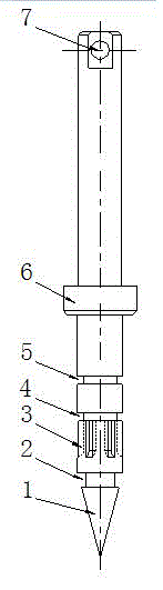 Simple and reliable water injection device for water-assisted injection molding