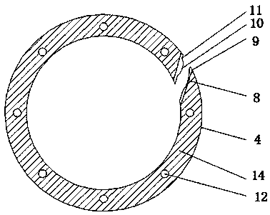 Combined type locking washer