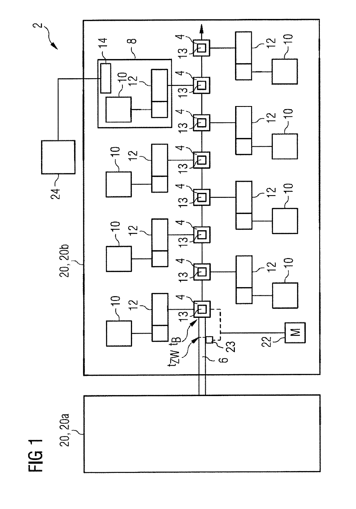 Method for processing material to be rolled on a rolling line, and rolling line