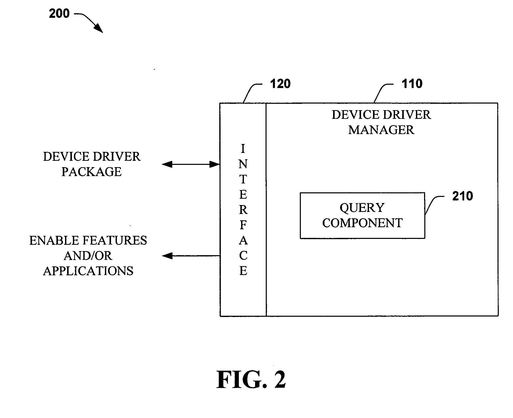 Systems and methods that facilitate selective enablement of a device driver feature(s) and/or application(s)