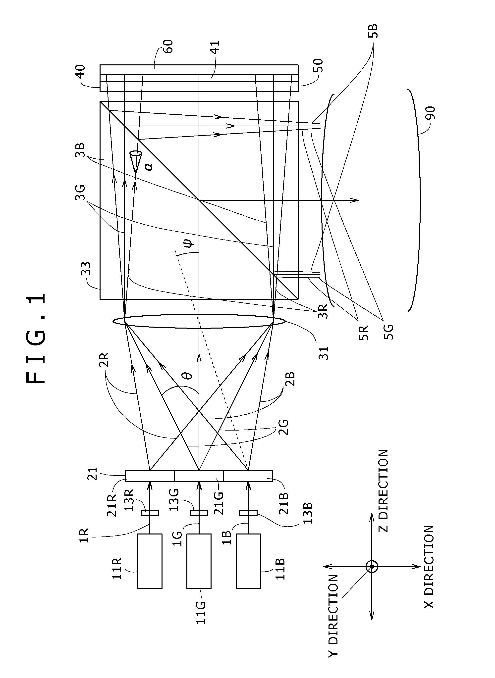 Reflective liquid crystal projector and image reproduction apparatus