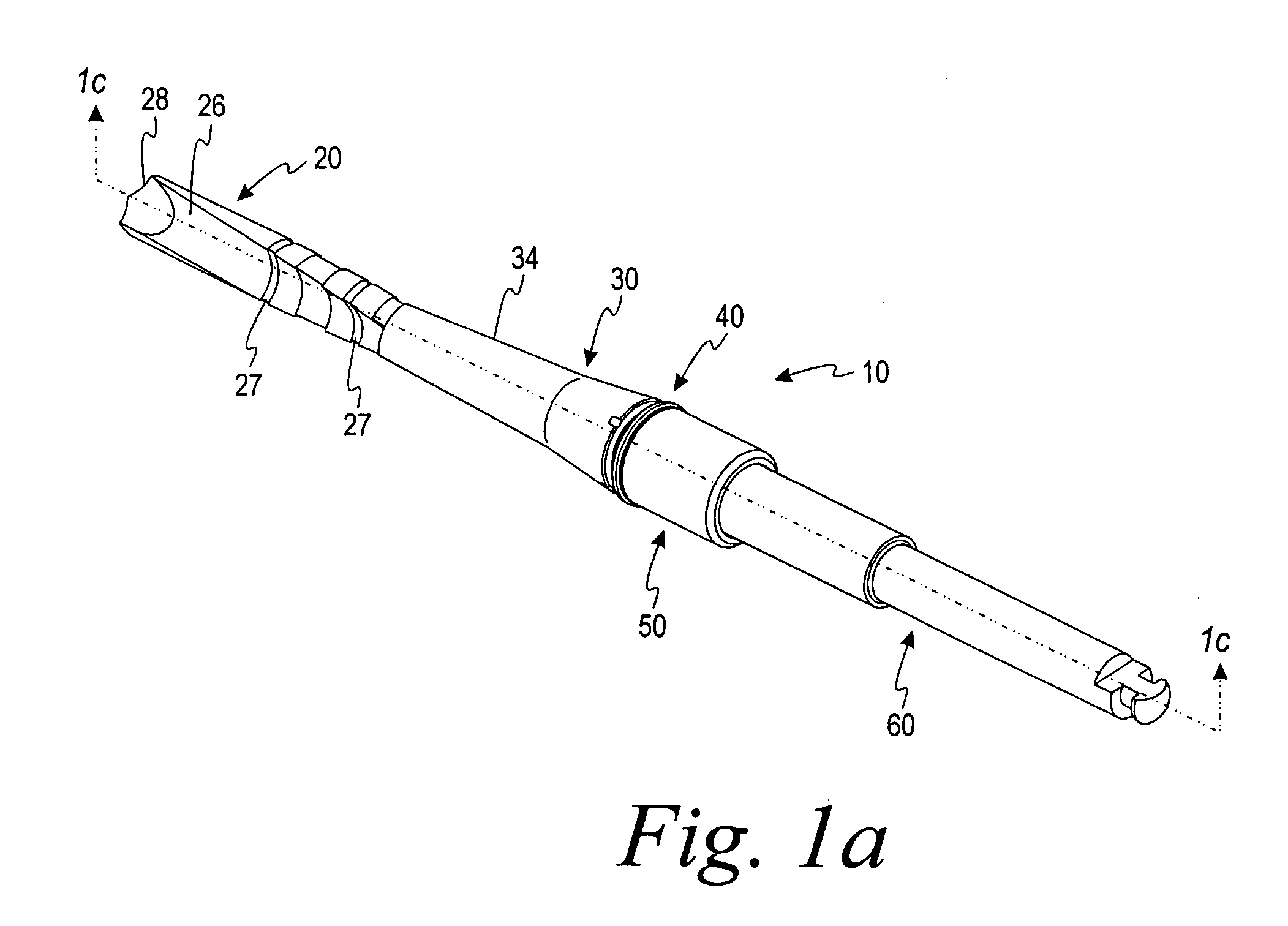 Drill bit assembly for bone tissue including depth limiting feature