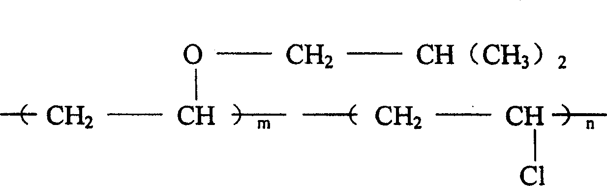 Process for preparing chloro-ether resin