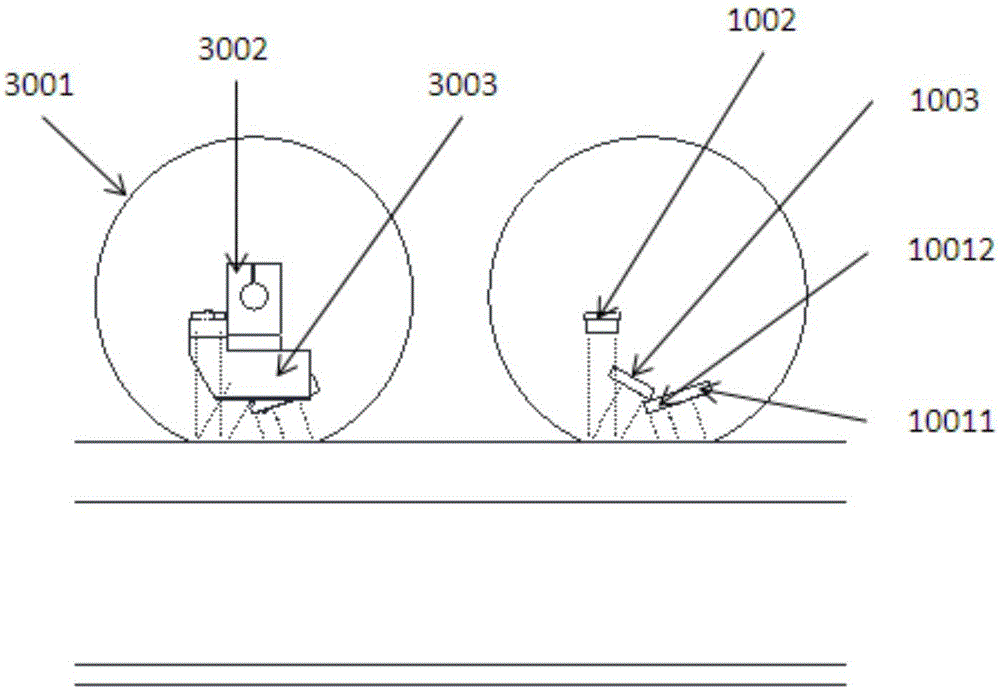 Wheel type probe capable of detecting rail bottoms