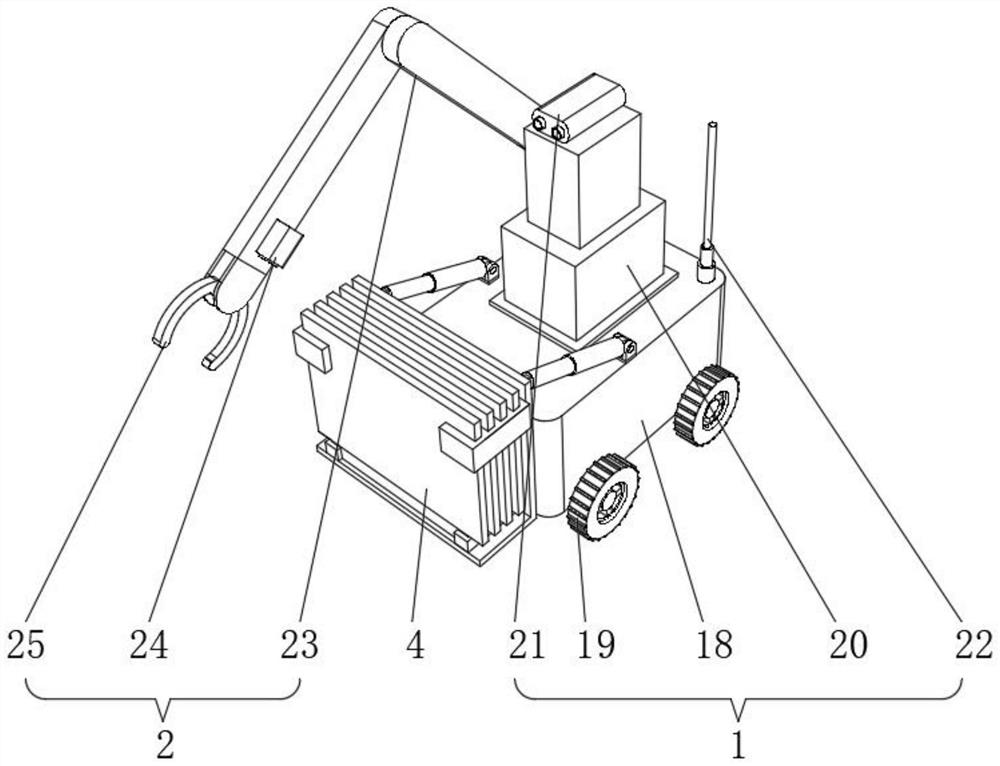 5G visual intelligent blasting robot