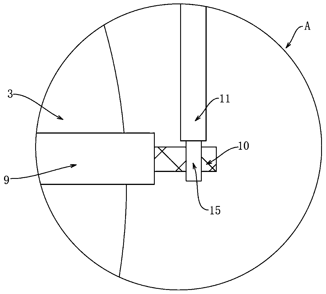 Overwater floating body anchoring system adapting to large wind power