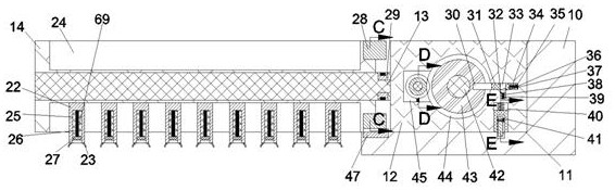 Glass film removing device for automobile maintenance