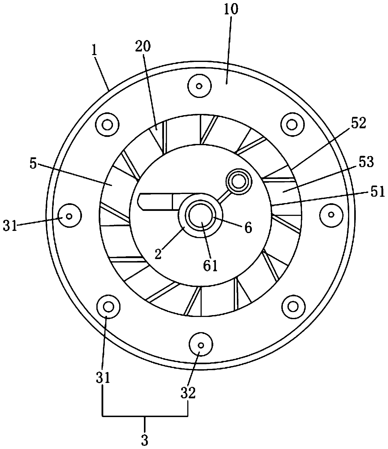 Environment-friendly ultra-clean type burner for sulfur recovery tail gas incineration