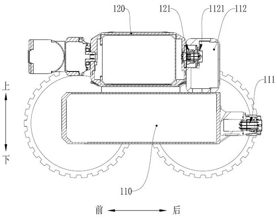 Gas detection robot system and early warning method