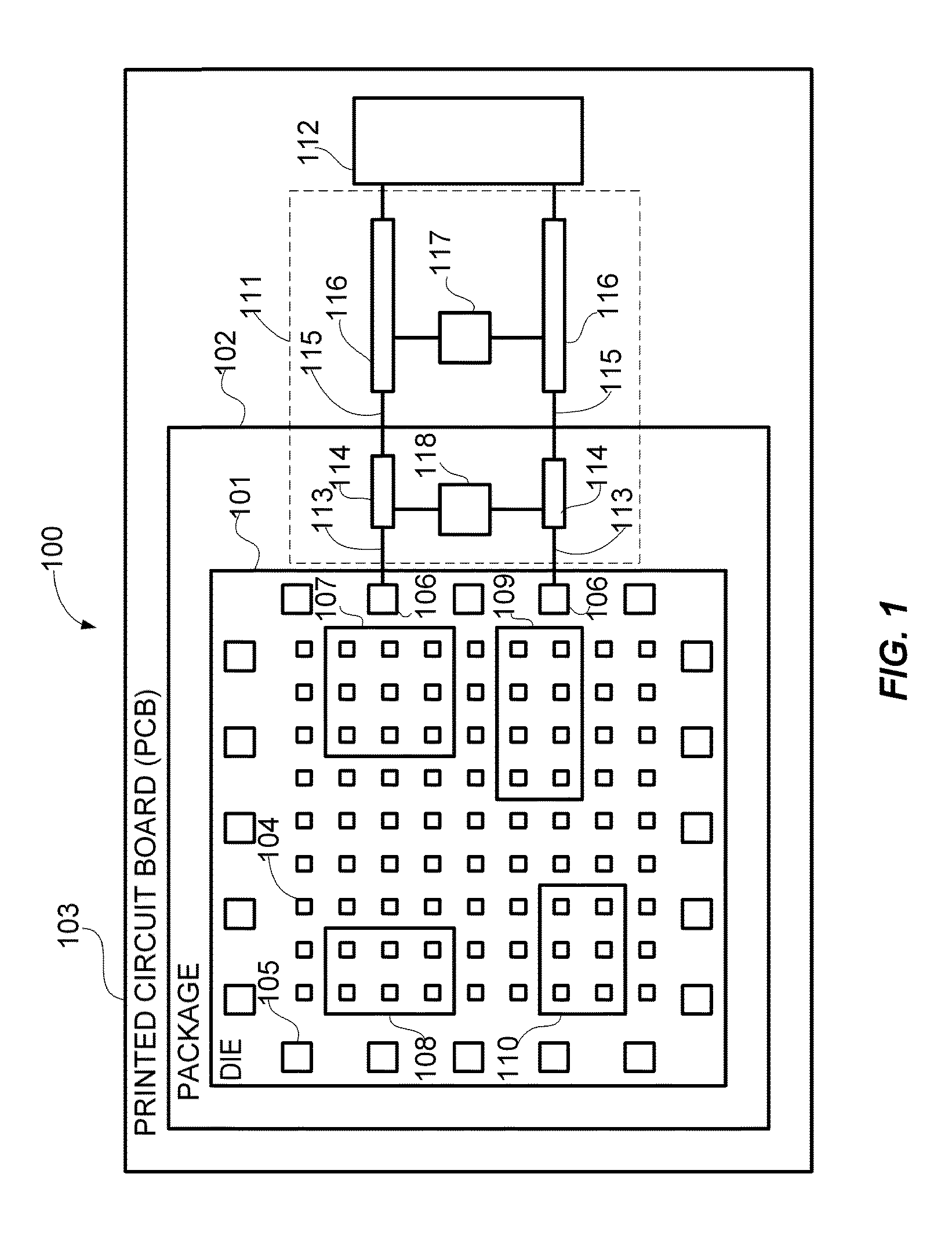 Method and system for measuring the impedance of the power distribution network in programmable logic device applications