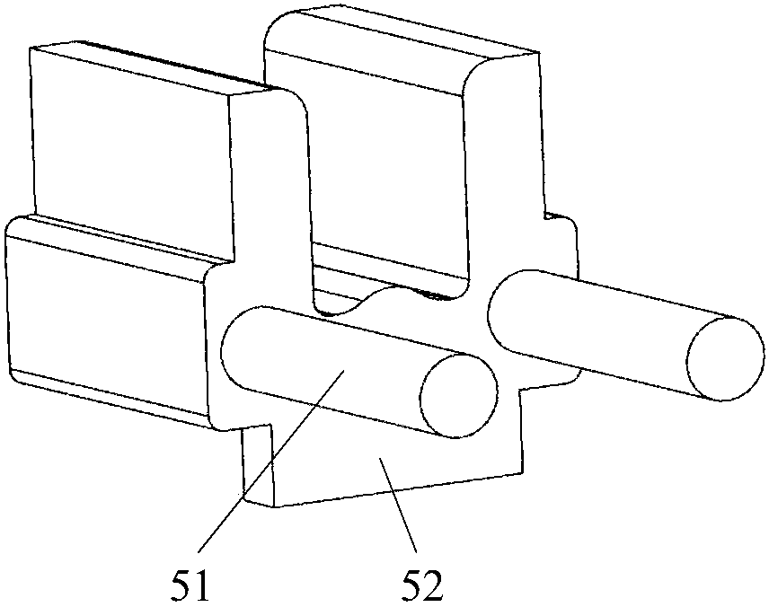 Double-head screw rod anti-loosening and anti-falling device