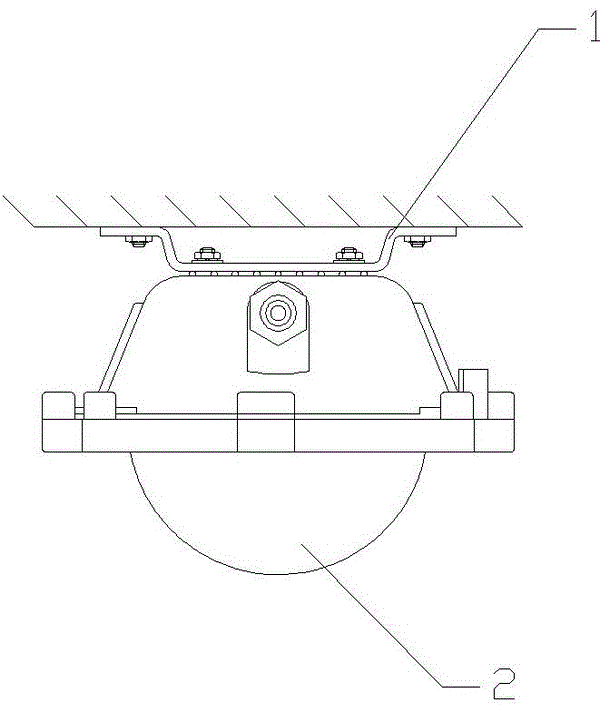 A mounting bracket capable of changing the rotation angle