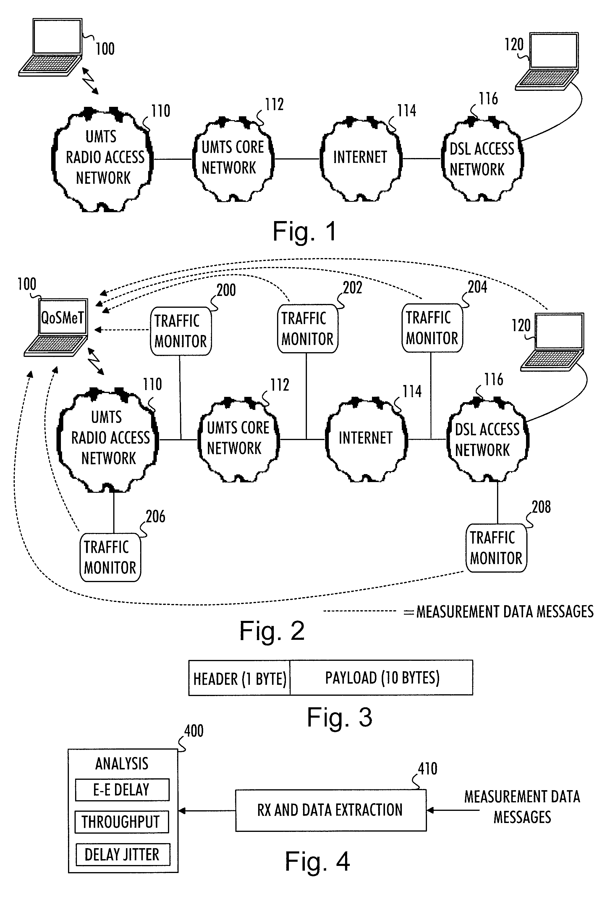Arrangement for monitoring performance of network connection