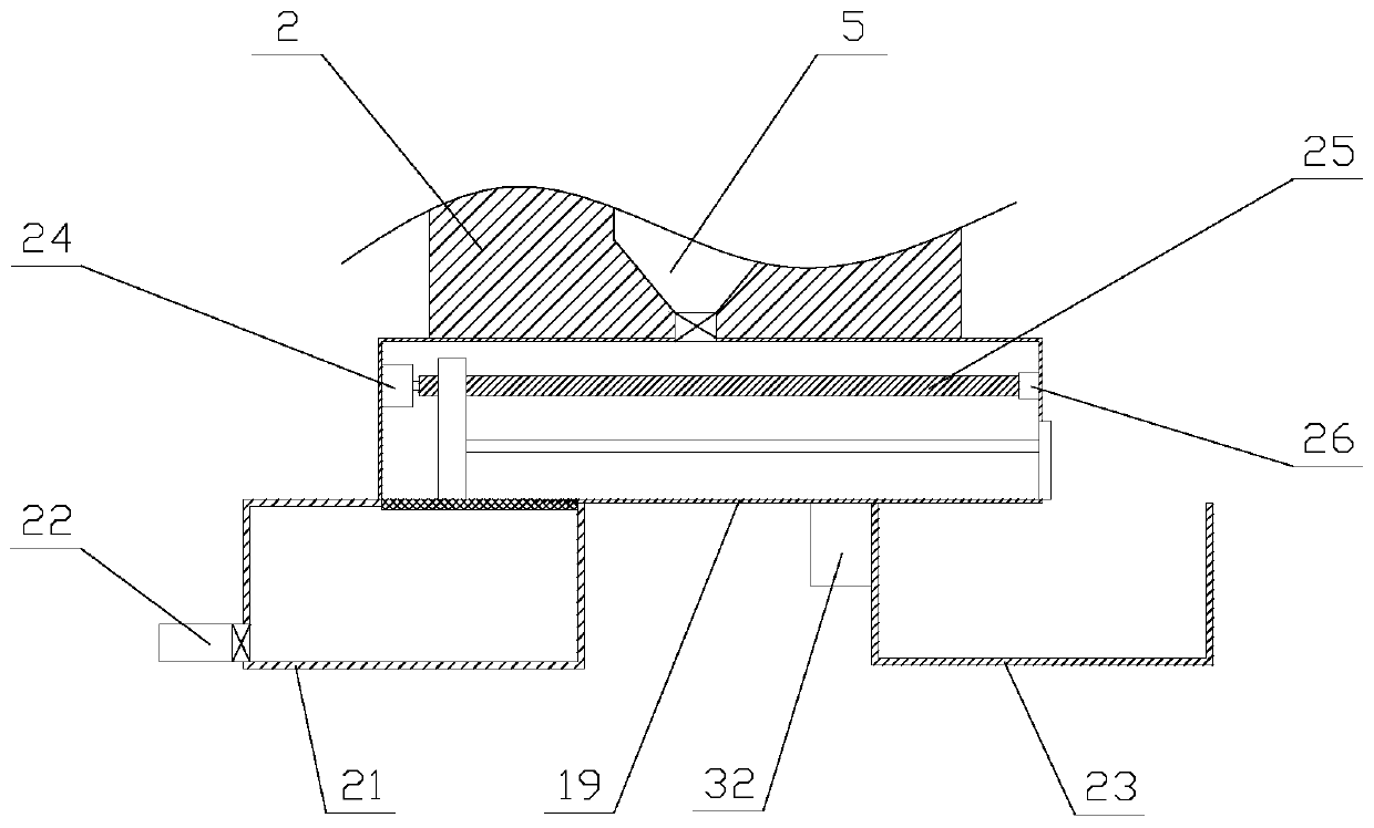 Rotational-flow grit chamber with speed regulating and grit discharging functions