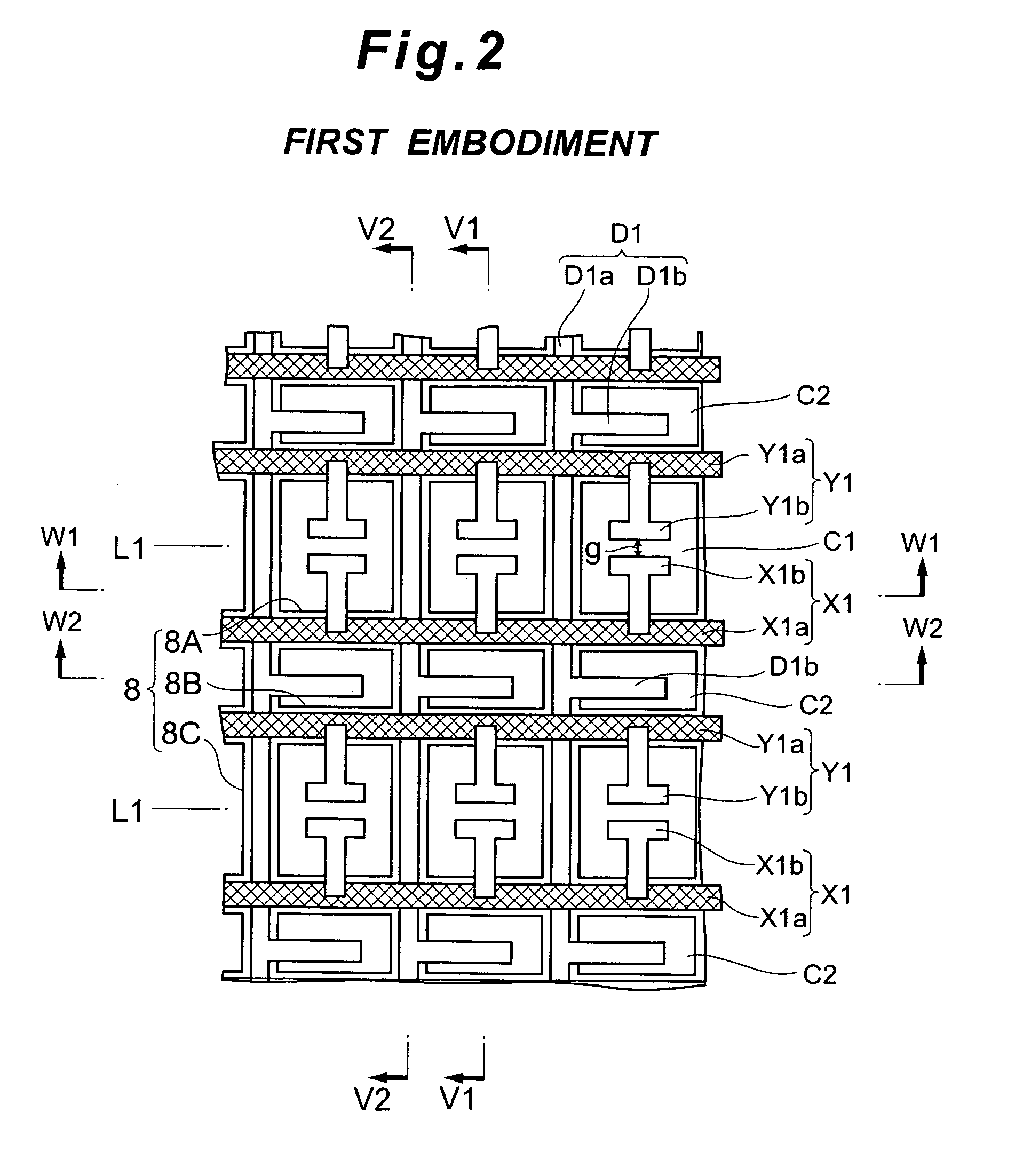 Plasma display panel including partition wall member