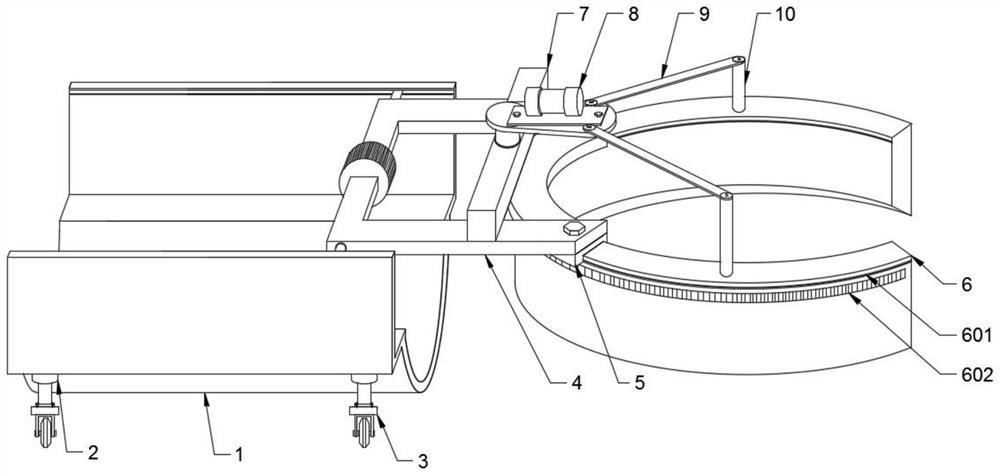 Large garden transplanting device