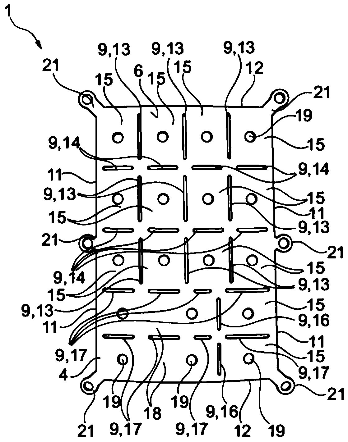 Bone implant for attaching to surface of bone